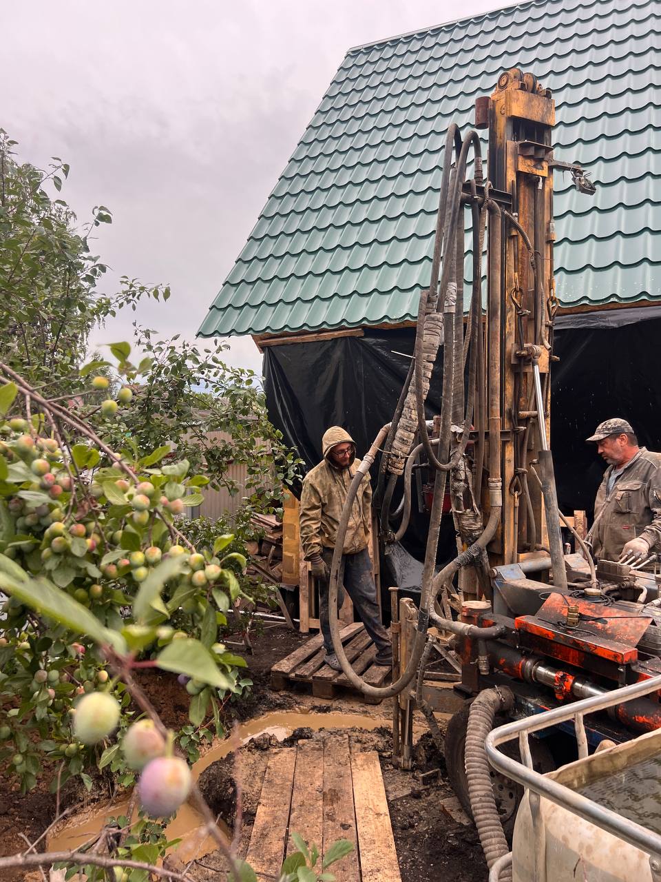 Как узнать глубину водоносного слоя на участке